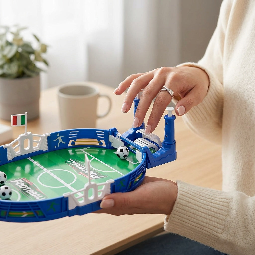 Tabletop Soccer Game for Family Game Night